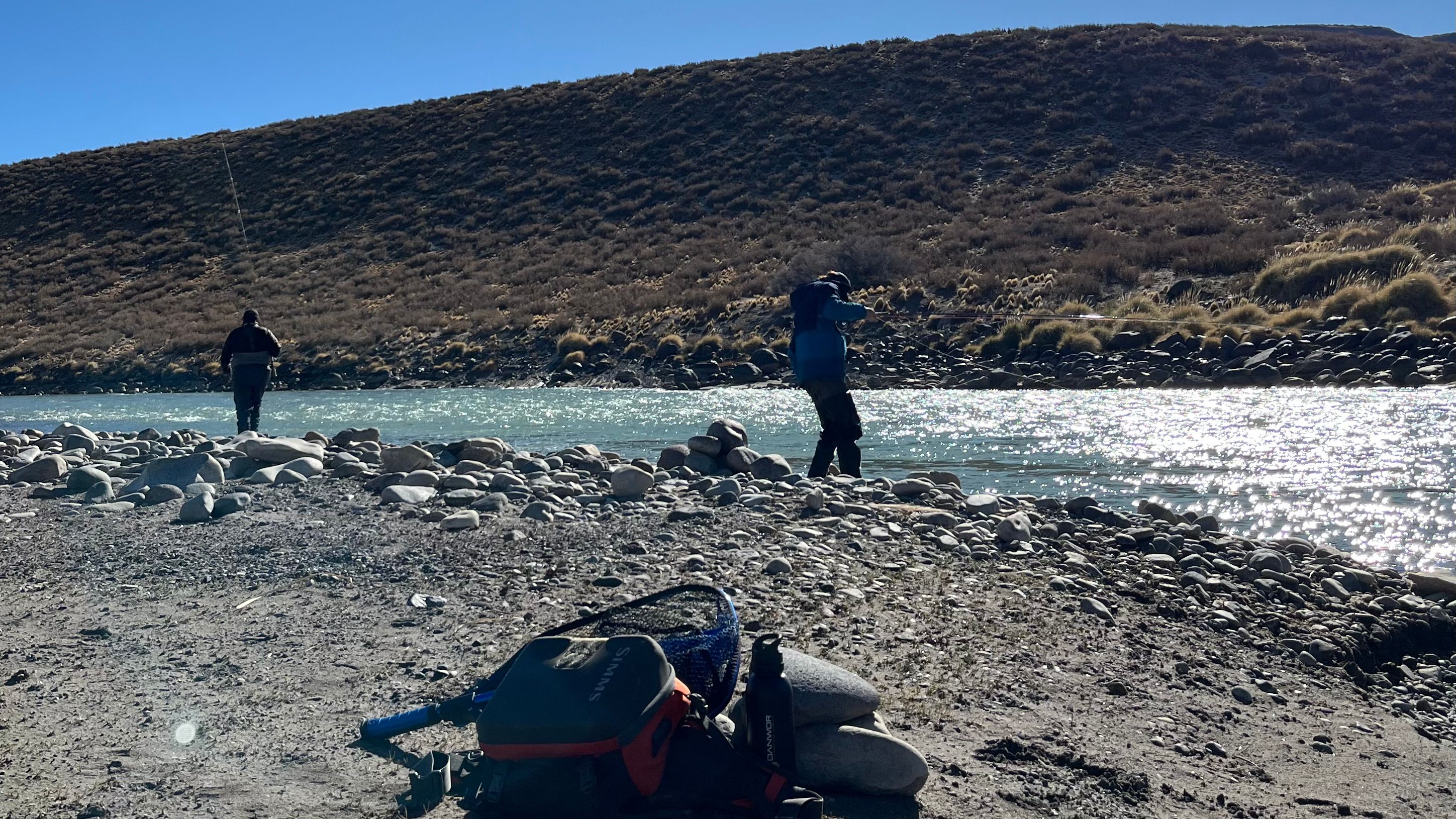 Río Grande — piedras y pozones